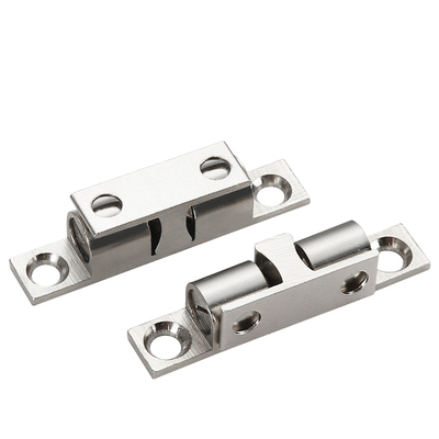 银色铜碰珠衣柜门吸门