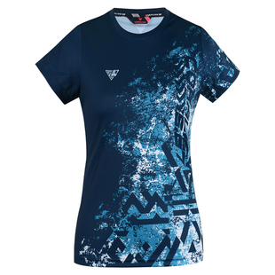 韩国可莱安羽毛球服男女短袖夏季透气速干时尚修身正品运动服套装