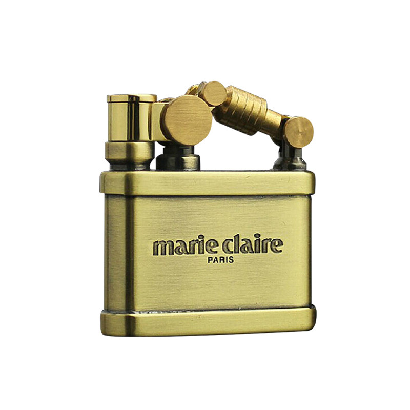 日本原装进口marie claire嘉人时尚品牌个性高原按压式打火机礼品