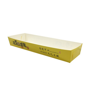 包邮一次性超长薯条盒 老大薯条船盒 薯阿哥30公分超大薯条包装盒