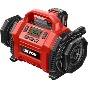 大有20V车载充气泵无线车用打气泵家用便携式电动轮胎打气筒5940