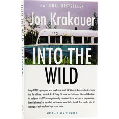 【中商原版】荒野生存:阿拉斯加之死 英文原版 Into the Wild Jon Krakauer成名作 肖恩潘电影原著小说 正版