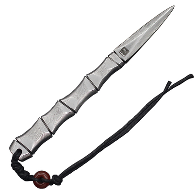 龙泉手工锻打花纹钢普洱茶刀