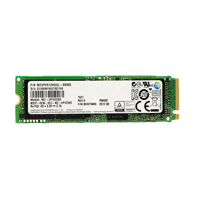 512g固态硬盘M.2SSD三星NVME