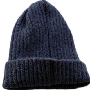 ulzzang糖果色毛线帽子女秋冬保暖男女情侣帽休闲百搭纯色针织帽