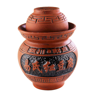 新货 什邡特产红白易氏豆腐乳1600g 大坛装陶瓷坛红豆腐发酵豆腐