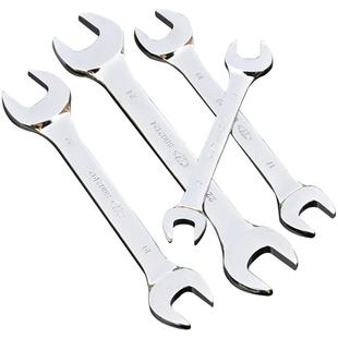 华丰巨箭开口扳手 修理五金工具电镀呆头板手 双头呆扳手 死扳手