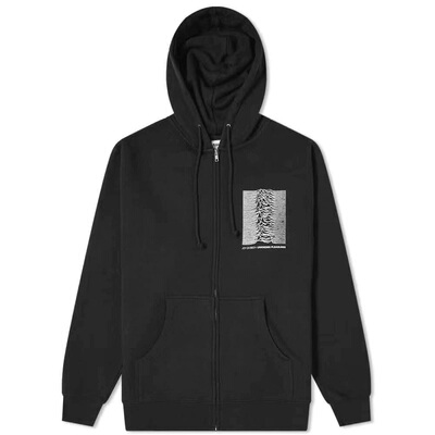 【Ohh】现货PLEASURES UP ZIP HOODY JOY DIVISION联名款 帽衫