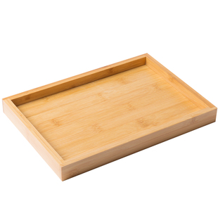 木质托盘竹编日式长方形商用分隔餐厅食品零食正方形托盘家用防潮