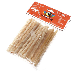 宠物食品狗狗零食鸡肉绕牛皮卷800g泰迪金毛幼犬磨牙棒洁齿狗咬胶
