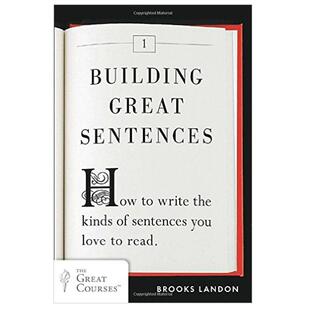 【中商原版】如何造句 英文原版 Building Great Sentences 英语写作学习指南 雅思托福写作指导书