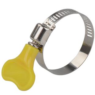 大漠山加厚不锈钢管夹油烟机煤气管强力卡箍煤气液化气固定夹管卡