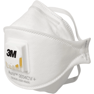 3M口罩KN95防护防沙尘防雾霾透气FFP2认证FFP3头戴式9321CN+