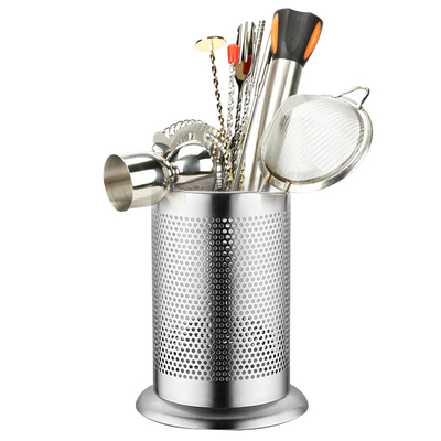 酒术不锈钢吧勺桶金属吧台调酒