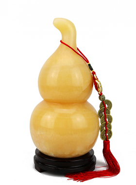 天然玉石福禄葫芦招财聚财客厅