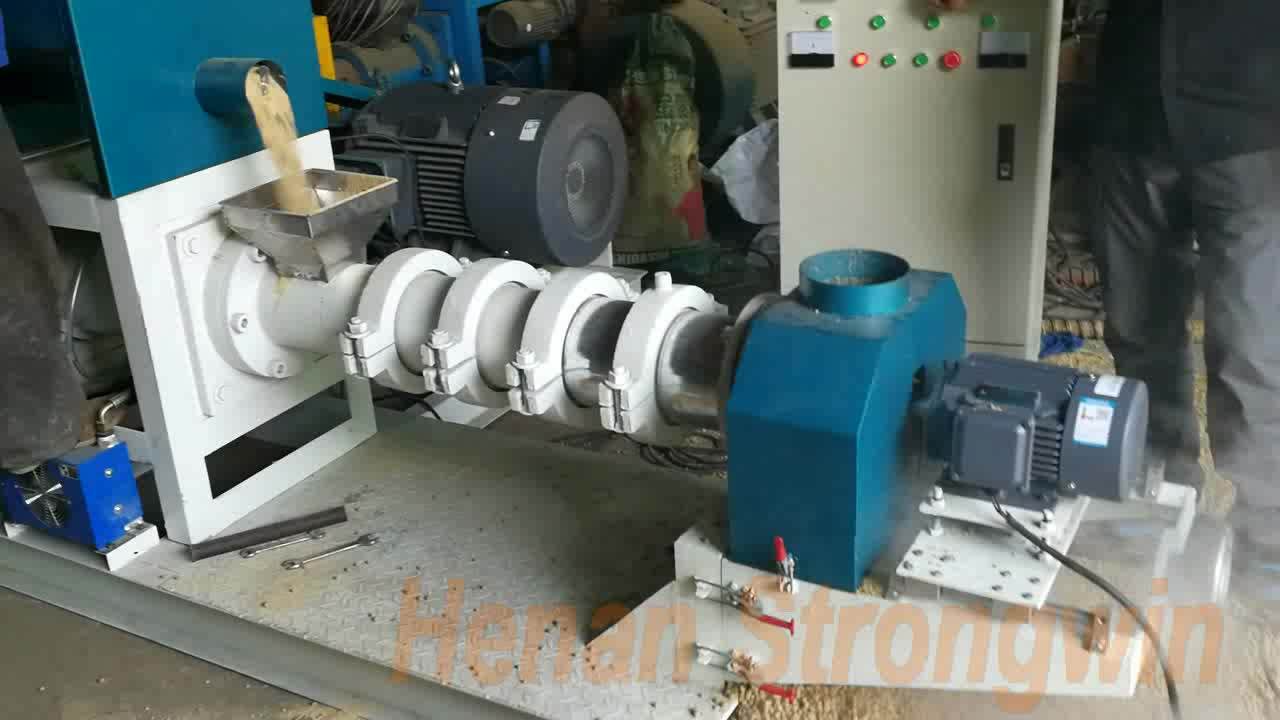 China Fish Feed Processing Machine Supplier Dry Type Fish Feed Pellet