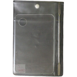 影视化妆 透明调色板 化妆调色盘 高硬度有机玻璃 化妆万能刀