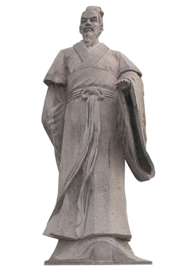 历史名人城市广场大理石园林景观