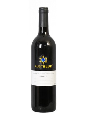 蓝钻葡萄酒AUSTBLUE2019西拉子澳洲餐酒干红蓝澳红葡萄酒