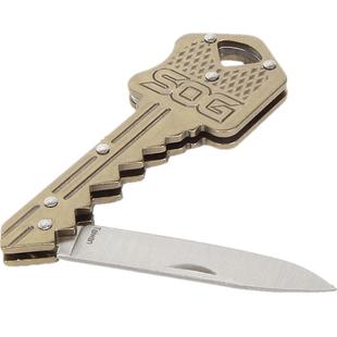 美国索格SOG KEYCP户外刀 迷你折叠小刀 EDC钥匙刀创意便携小工具