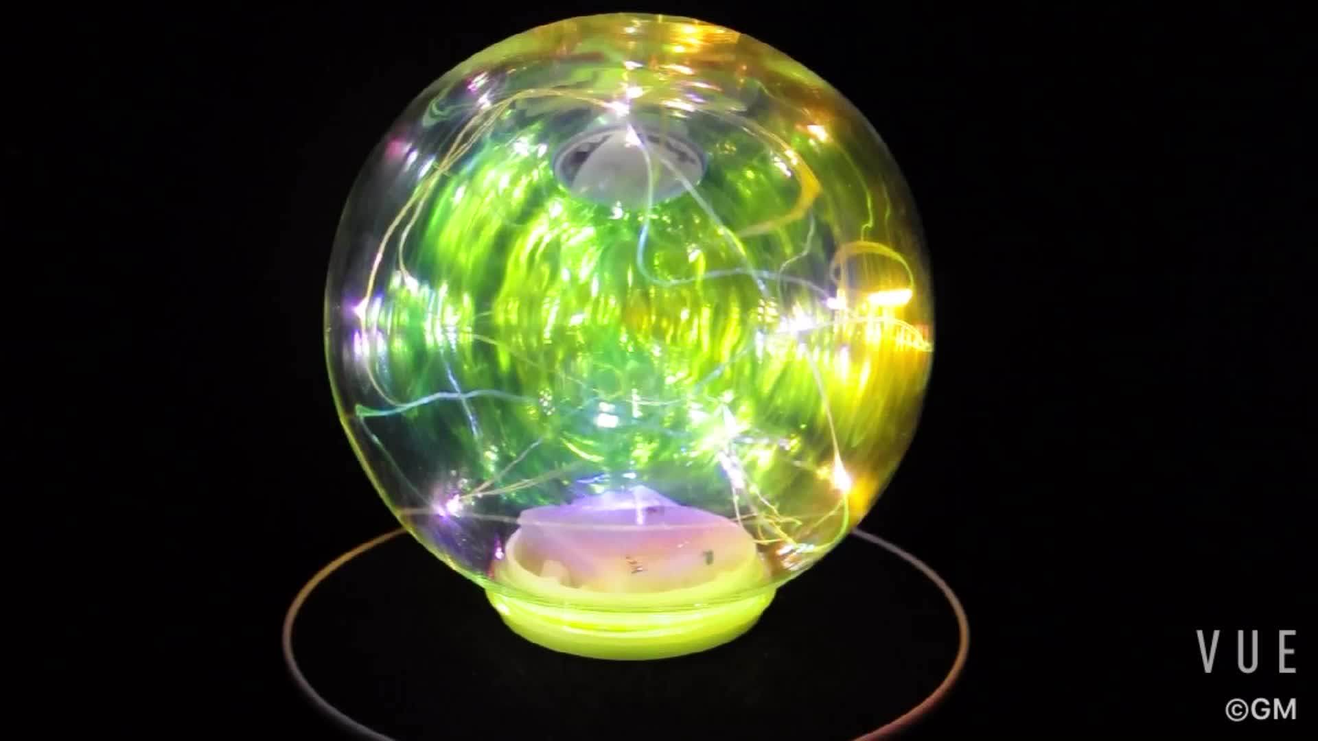 Wholesale Giant Red Led Glass Xmas Christmas Decoration Ball With Light