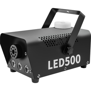 舞台烟雾机400w小型便携ktv酒吧LED喷雾机500w直播干冰水雾制造器