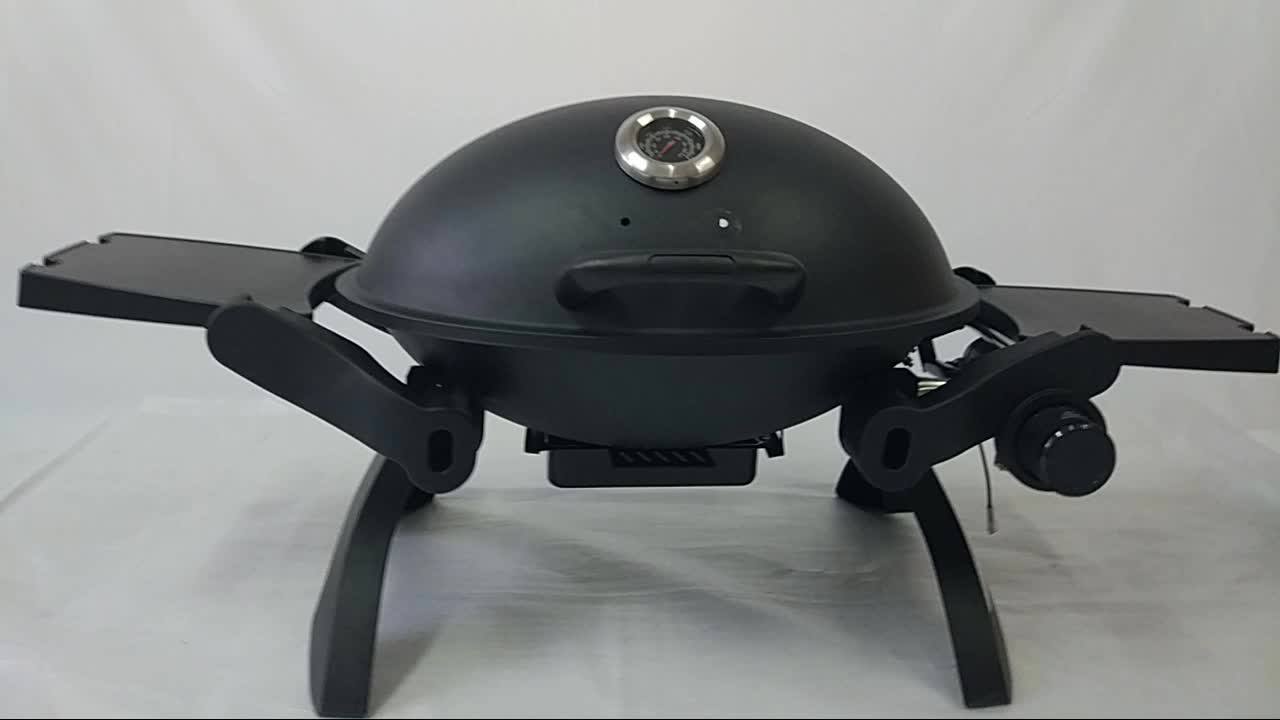 Professional Table Top Round Portable Outdoor Lpg Butane Camping Bbq Barbecue Gas Propane Grill