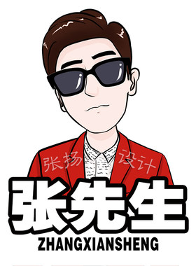 手绘Q版快手网红头像 人物照片转Q版漫画 定制卡通头像牌牌琦同款