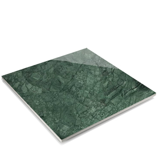 大理石天然印度绿 石材 茶几轻奢室内设计师家居饰品工艺创意绿色