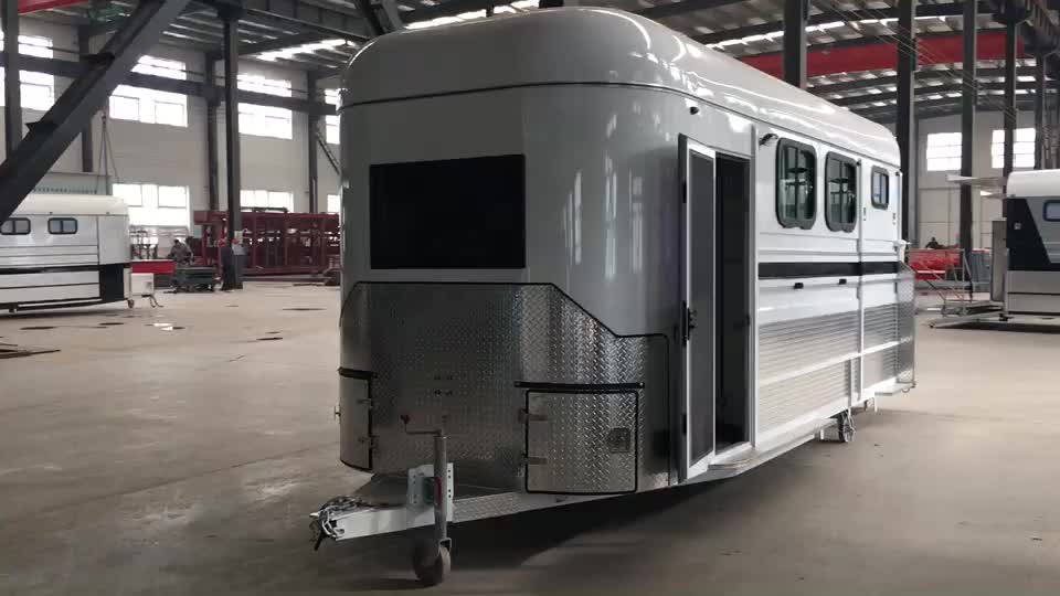 Square Nose Deluxe Horse Floats With Sofa Bed Kitchen Shower Room Buy