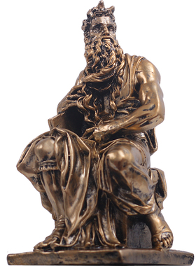 泰勒斯树脂米开朗基罗人物雕塑