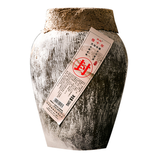 绍兴产黄酒3斤坛糯米加饭老酒泡阿胶花雕整箱装坛装自饮包邮8年陈