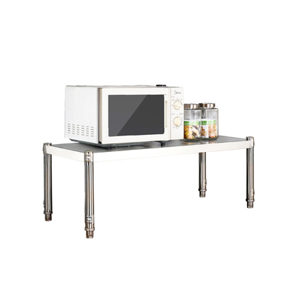 烤箱微波炉落地桌面单层灶台架