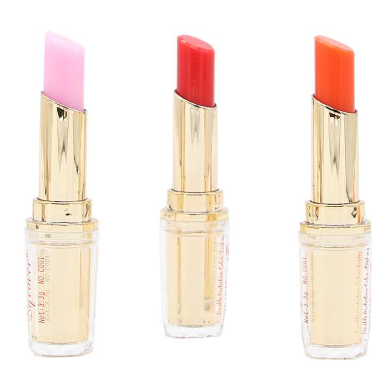 佩翘封面正品口红玫瑰精油温变倍护锁色润唇膏补水变色滋润保湿女