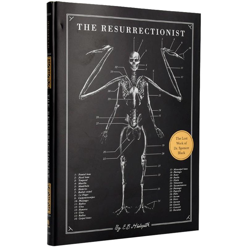预售 盗体者 绝迹动物古抄本 神秘生物解剖图册 英文原版 The Resurrectionist Spencer Black 复活师 哥特式惊悚医师传记【中商原