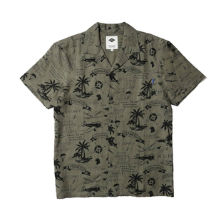 MADNESS ALOHA SHIRT 夏威夷短袖衬衫沙滩休闲衬衣余文乐薄款上衣