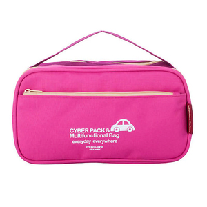 m square旅行男女化妆包防水出差旅游双层洗漱包手提盥洗收纳包