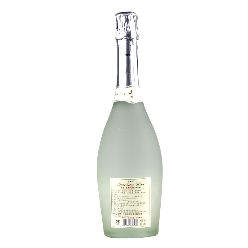 水蜜桃香槟起泡酒草莓味女士甜酒3.8度蓝莓味气泡酒冰酒750ml瓶