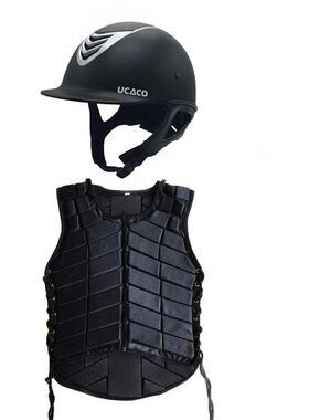 马术护甲马甲马术头盔骑士服装