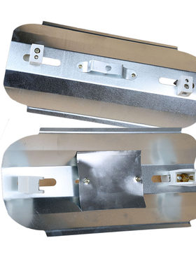 碘钨灯架夹式500W1000w瓦通用加热取暖卤钨灯架太阳灯罩烤漆超亮