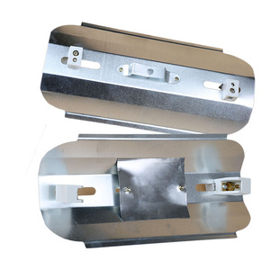 碘钨灯架夹式500W1000w瓦通用加热取暖卤钨灯架太阳灯罩烤漆超亮