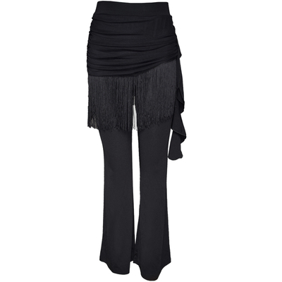 摩登舞裙裤微喇叭吉巴特女成人