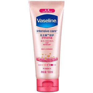 万宁Vaseline/凡士林护手霜100ml 滋润易吸收多效深层修护润手霜