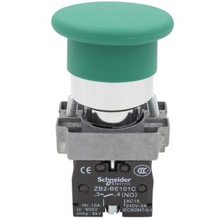 施耐德急停按钮开关XB2BC31C自复位蘑菇头XB2BR31C XB2BC42C红色