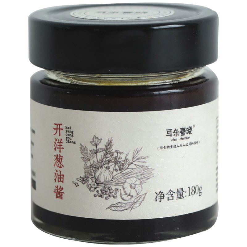 开阳葱油酱丨耳东春晓葱香回味老上海口味拌面酱瓶装葱油虾米美味