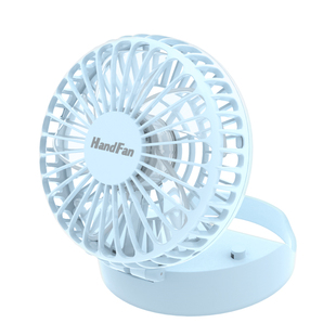懒人折叠小风扇挂脖便携式手持电扇迷你usb充电小型学生宿舍儿童