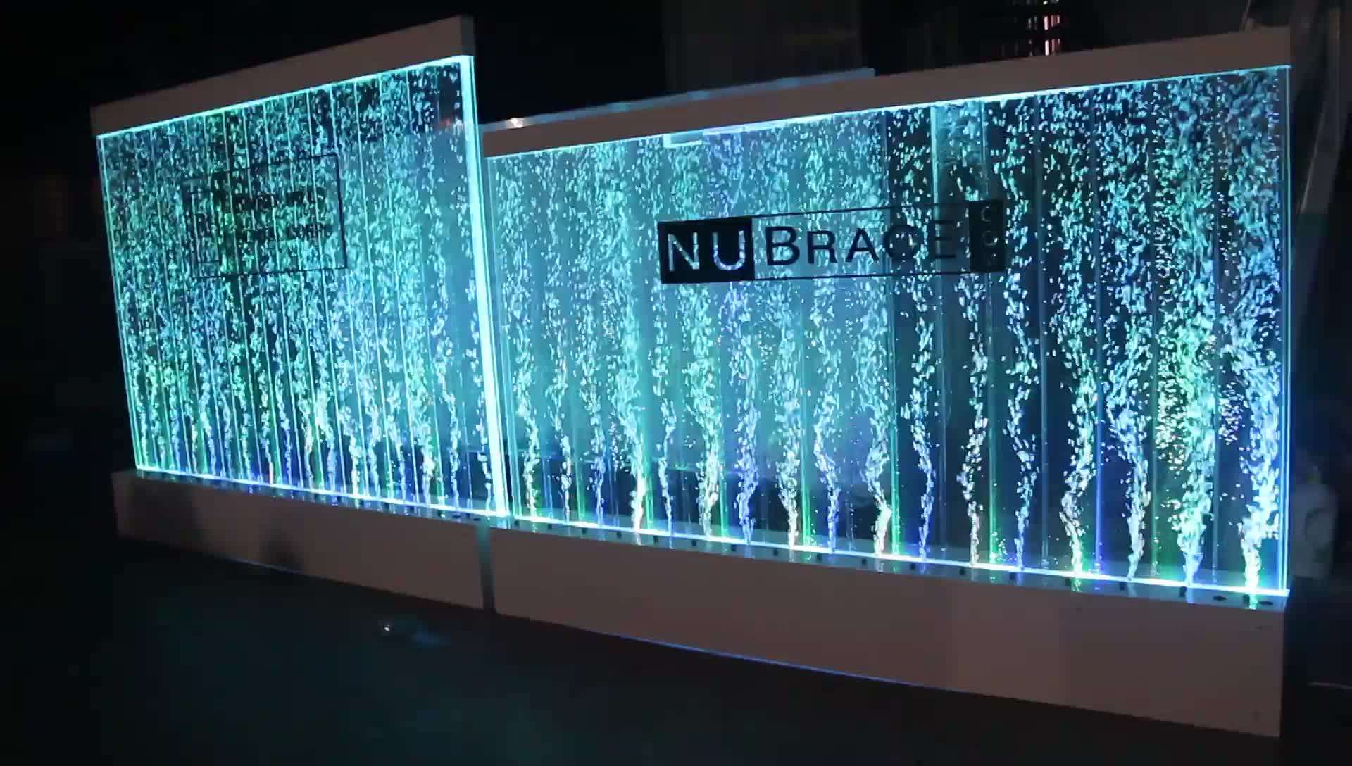 Indoor Water Features Acrylic Bubble Partition Wall Buy Acrylic