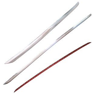 适用于福特蒙迪欧致胜后备箱饰条尾箱装饰亮条护板ABS镀铬改装