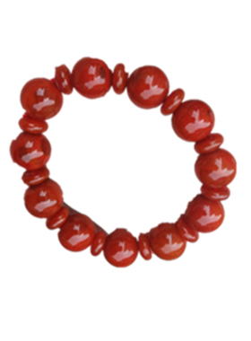 云南红玛瑙满肉凉山手链串新品