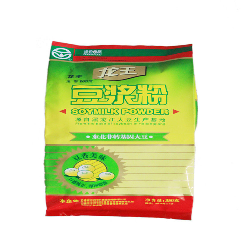 龙王豆浆粉300g袋含糖甜味纯豆粉非转基因速溶豆粉冲饮早餐包邮